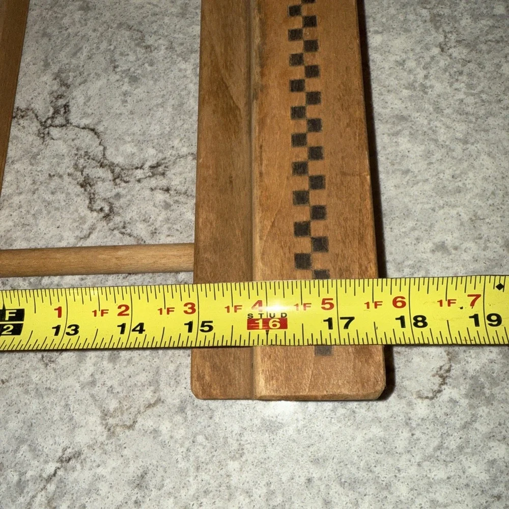 Vintage Pampered Chef Wood Trivet Adjustable Casserole Cooling Stoneware Baking